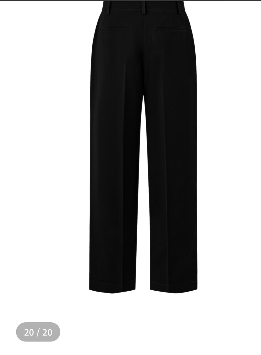 오르 ORR 오리지널  루 트라우저 블랙  L 새제품 상품이미지7