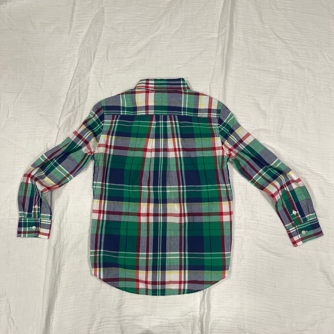 폴로 Ralph Lauren 키즈 클래식 체크 셔츠 (7세) 120 상품이미지7