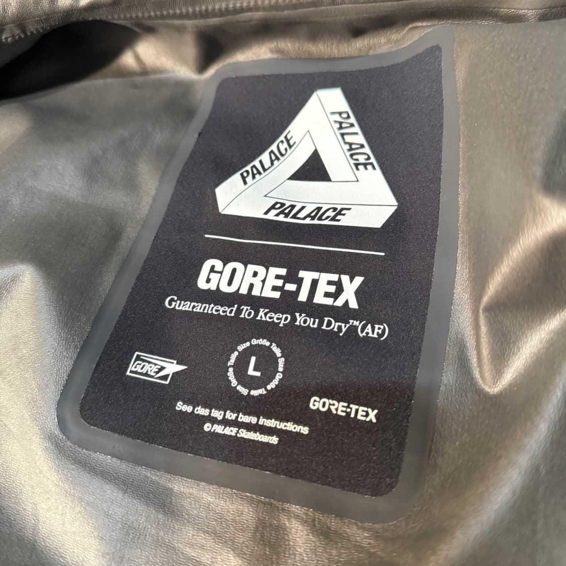 [L] 팔라스 고어텍스 S-라이트 자켓 블랙 - 23SS 상품이미지5