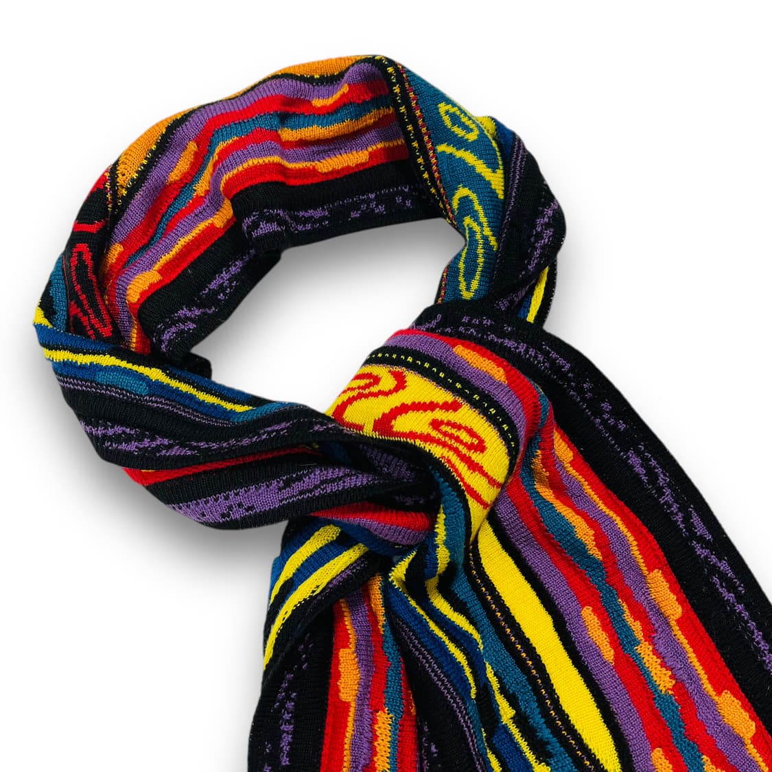 아메리카 케이블 패턴 빈티지 무드 머플러 상품이미지4