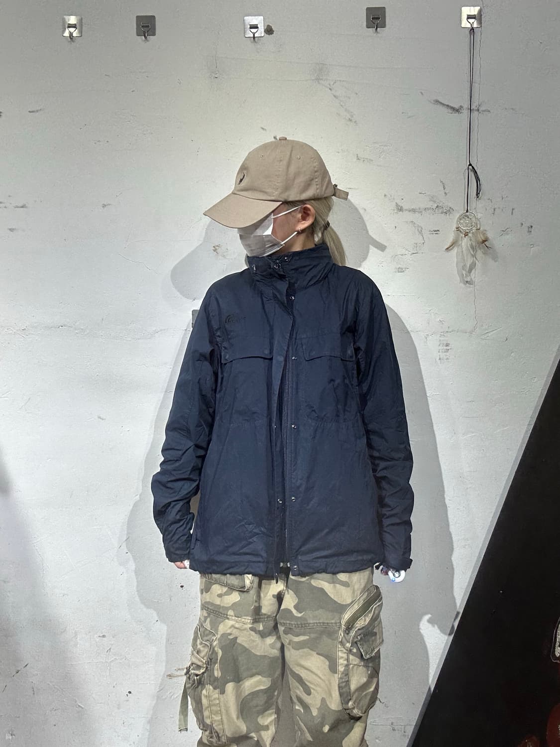 노스페이스 네이비 바람막이 자켓 L 상품이미지2