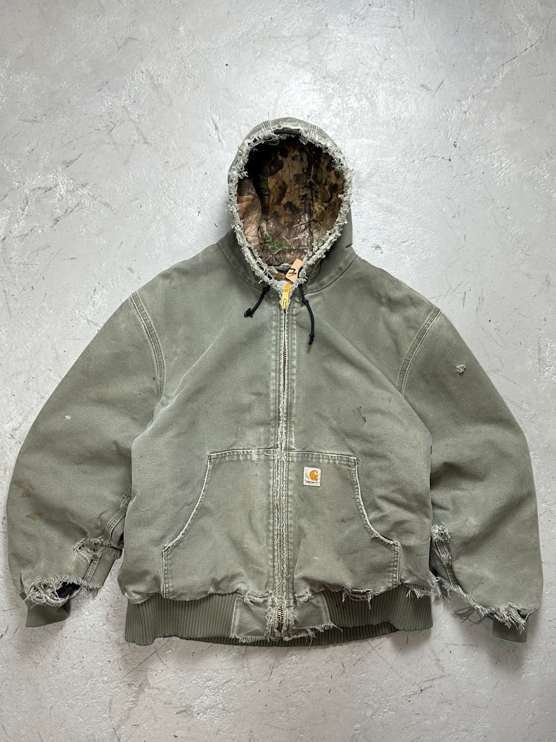 OG 칼하트 하드에이징 액티브 자켓 칼하트 후드자켓 상품이미지1