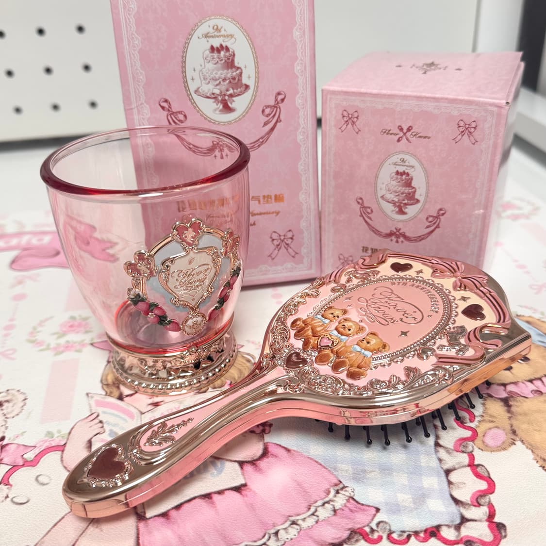 플라워노즈 9주년 보관함, 빗 상품이미지1