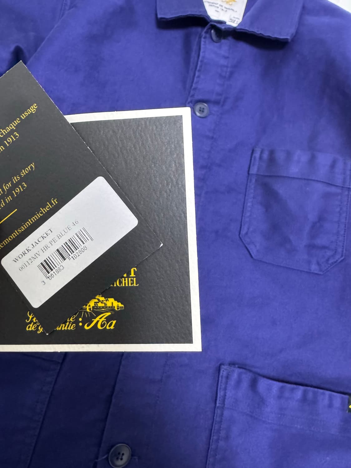 르몽생미셸 워크 자켓 블루 46 상품이미지6