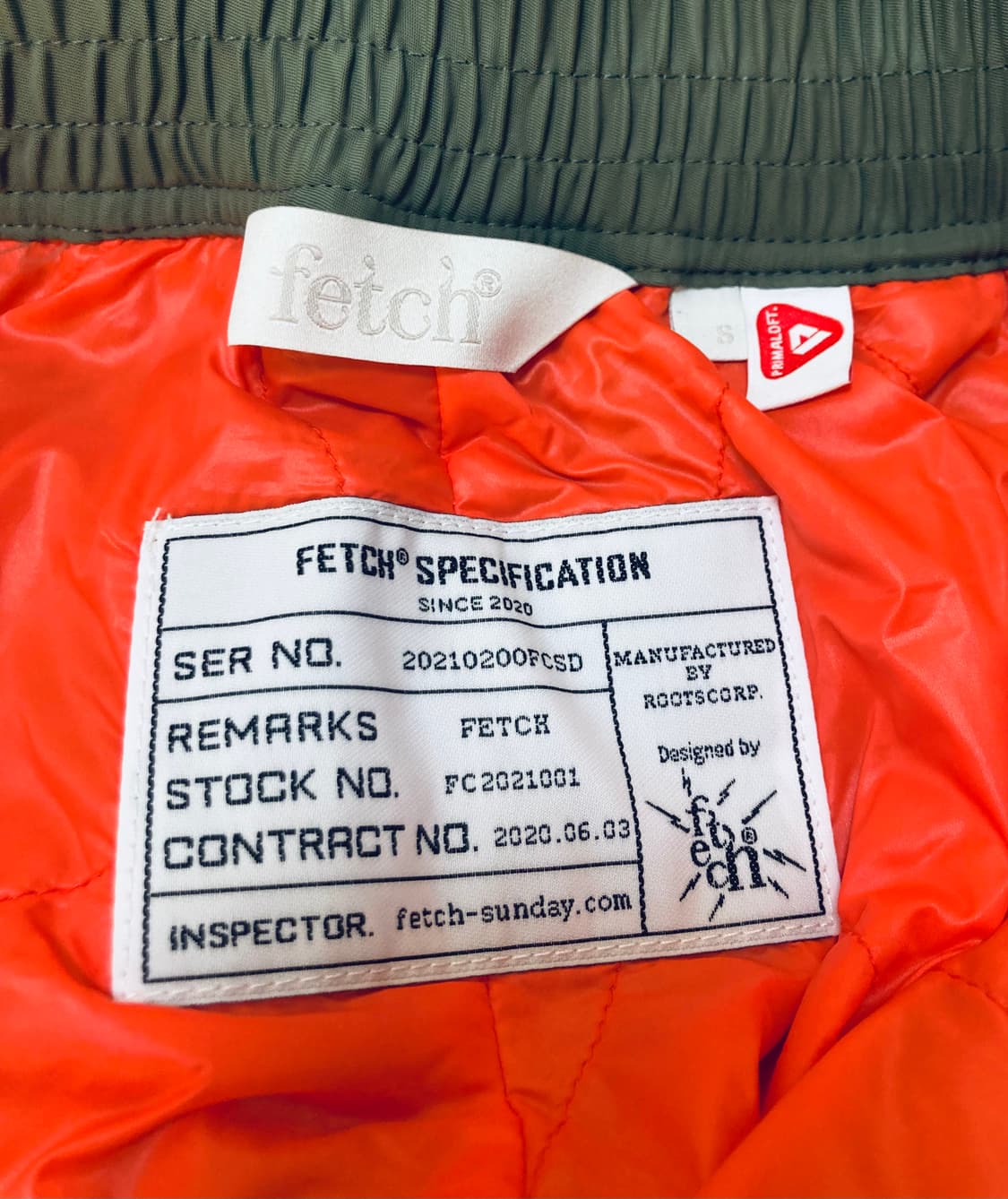 페치 fetch 프리마로프트 카고 팬츠 S 상품이미지2