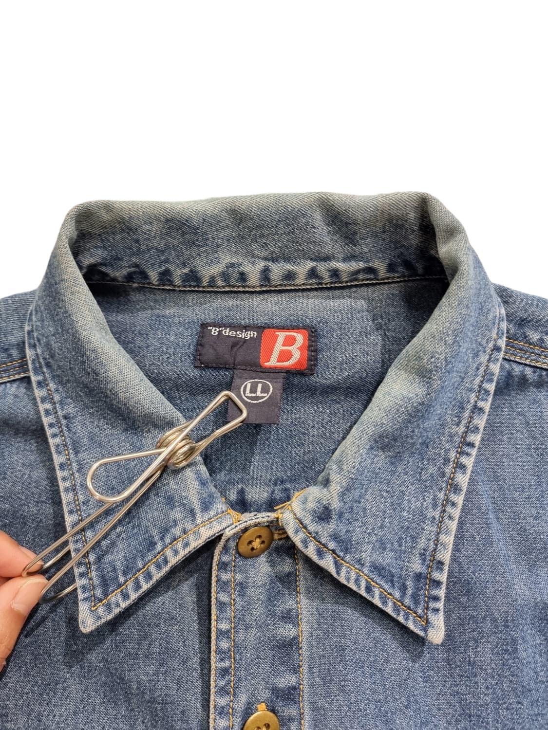 JPN vintage 데님셔츠  상품이미지8