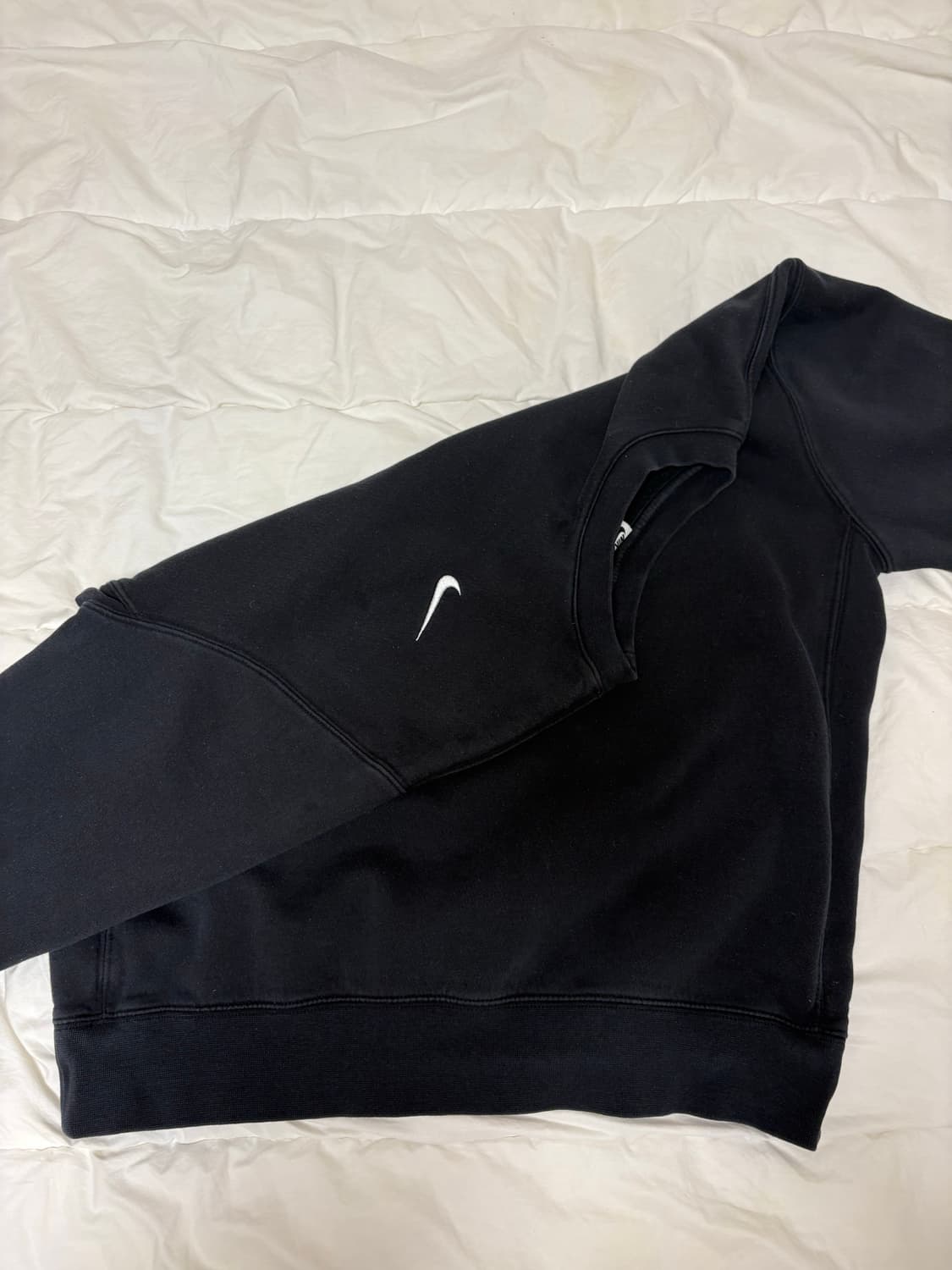Nike Club Fleece Crew Black 나이키 스우시 맨투맨 상품이미지6