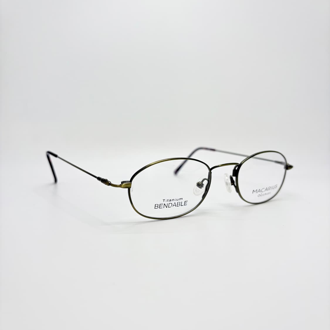 MACARIUS 카키 오벌 메탈테  상품이미지2