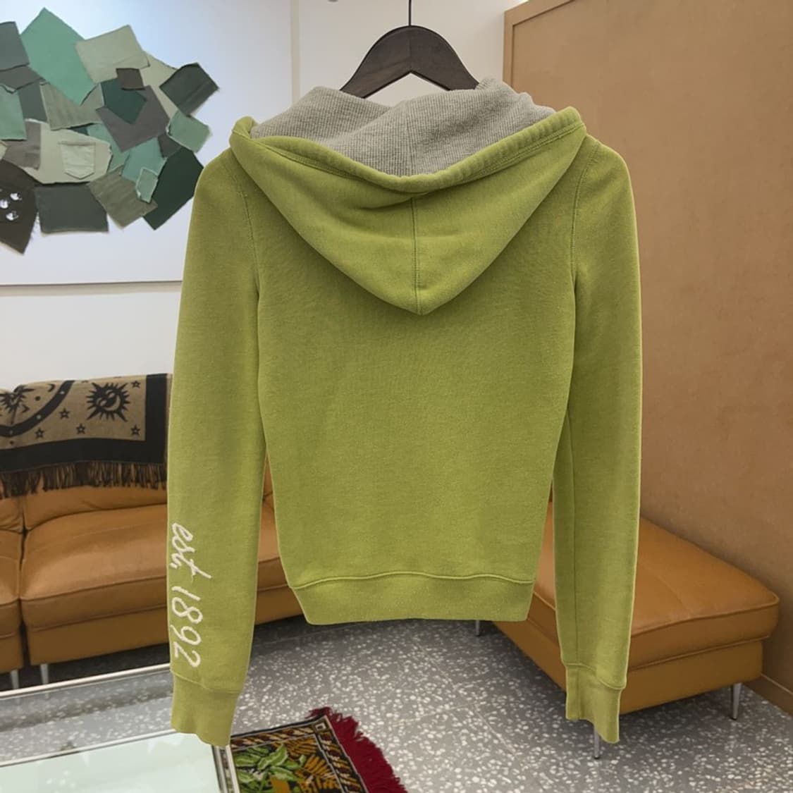 아베크롬비 Y2K 빈티지 약기모 후드집업 85 C06209 상품이미지2