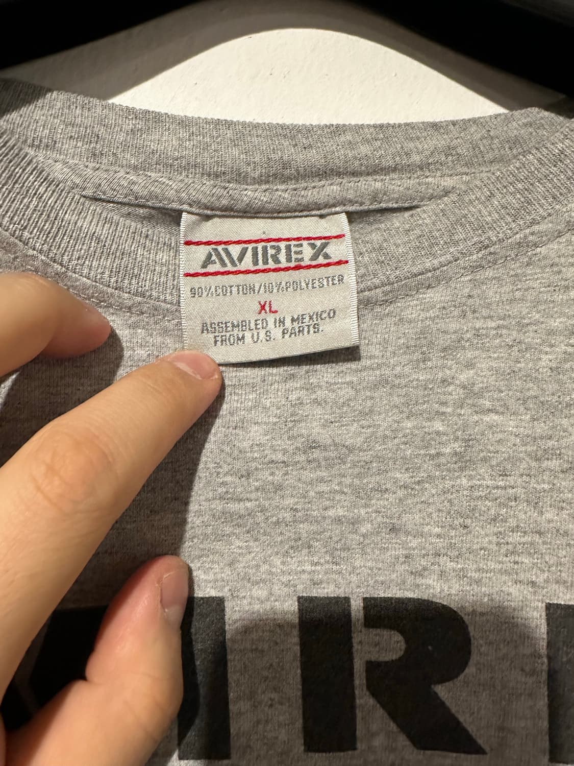 빈티지 90~00s 아비렉스 롱슬리브  상품이미지4