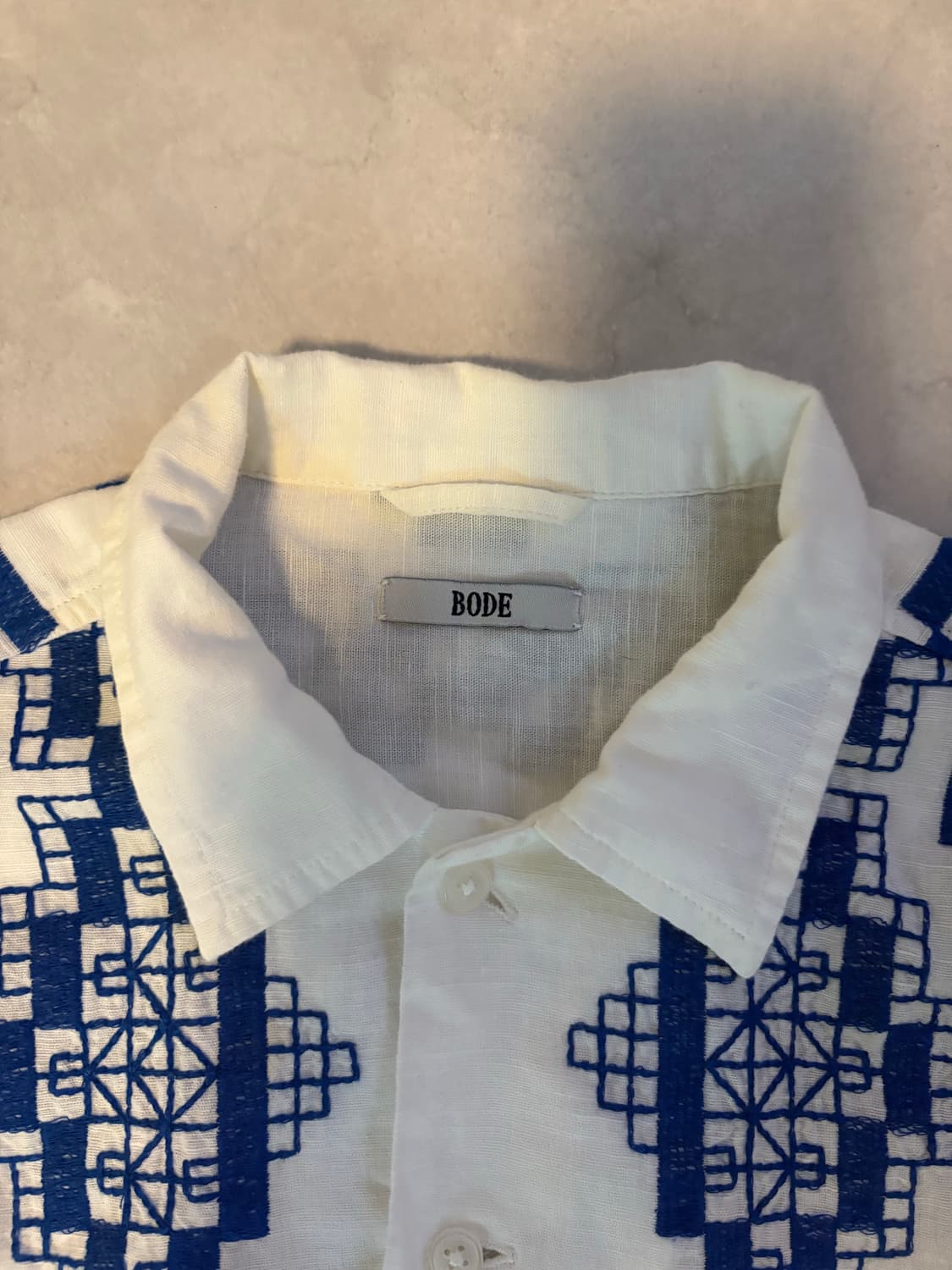 Bode(보디) 블루 셔츠 상품이미지2