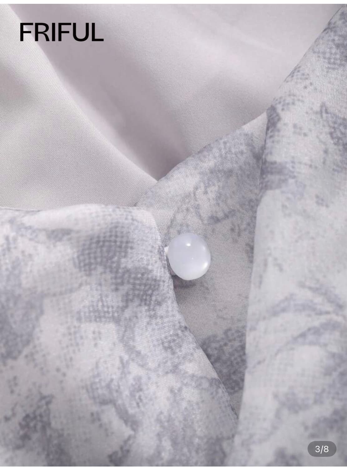 쉬인 스나계 프릴 블라우스 상품이미지5