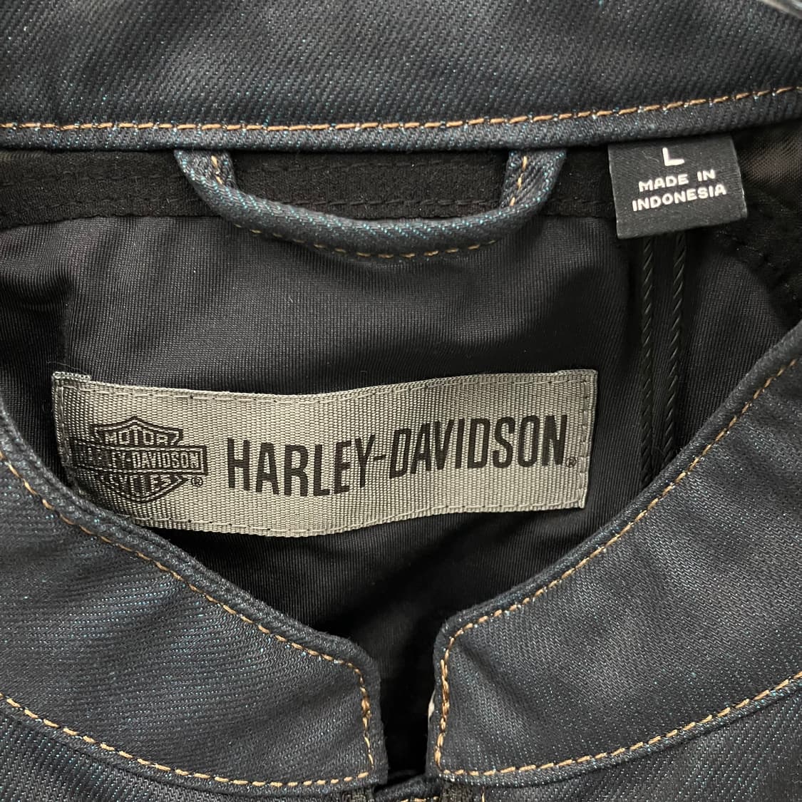 할리데이비슨 아테리얼 데님 가죽 라이딩 자켓 L 상품이미지3