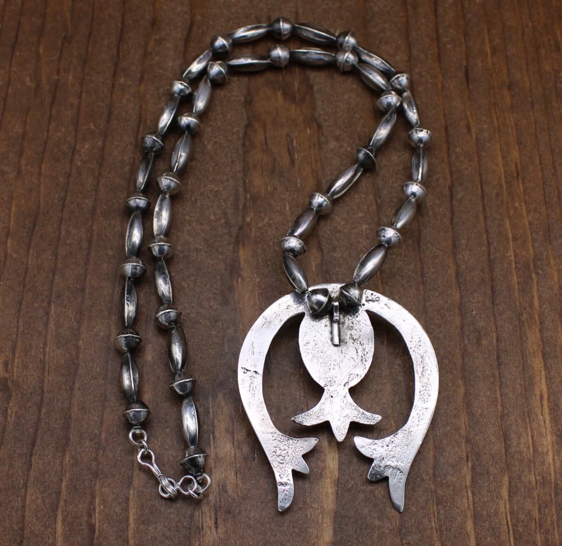 1900s 빈티지 네이티브아메리칸 나바호 나자 실버 목걸이 상품이미지5