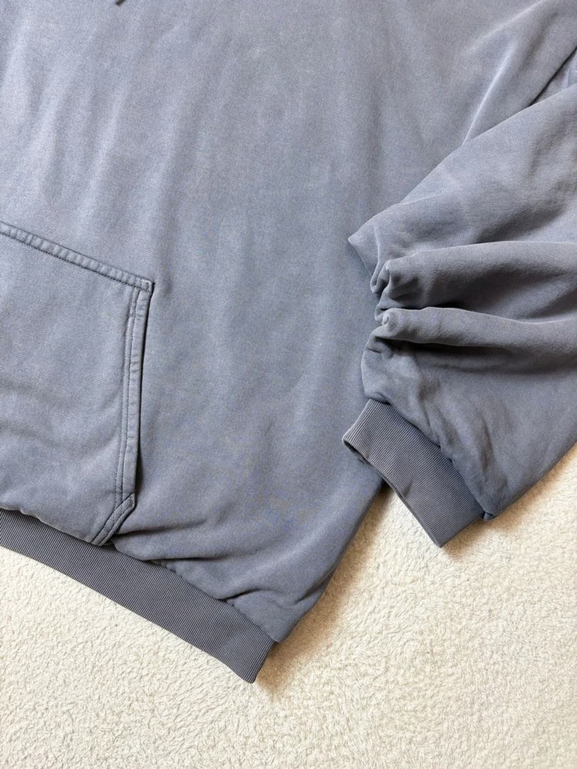 이지갭 YZY 헤비코튼 오버 솔리드 후드티 PN6568 상품이미지5