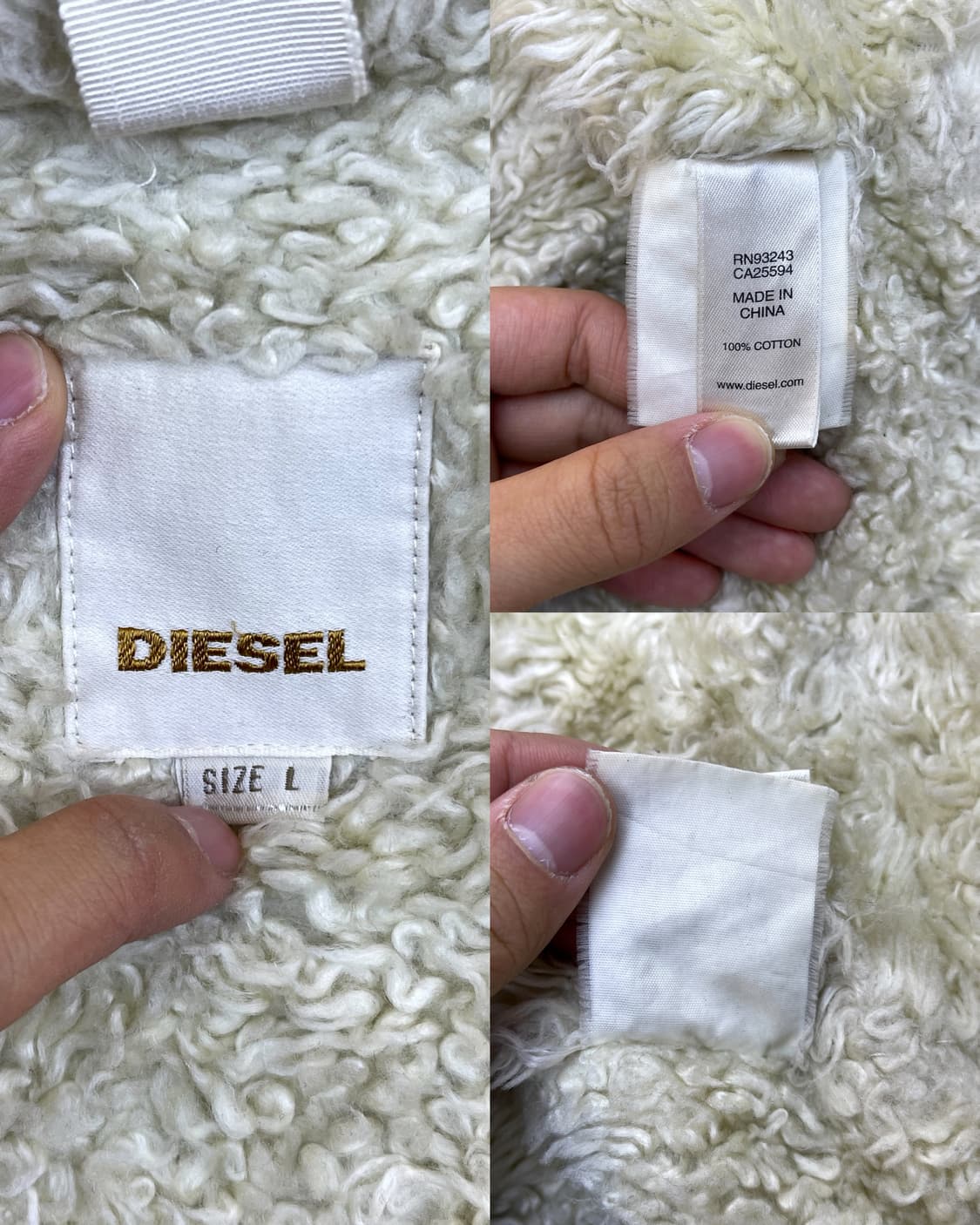 디젤 쉐르파 라인 트러커 자켓 상품이미지7