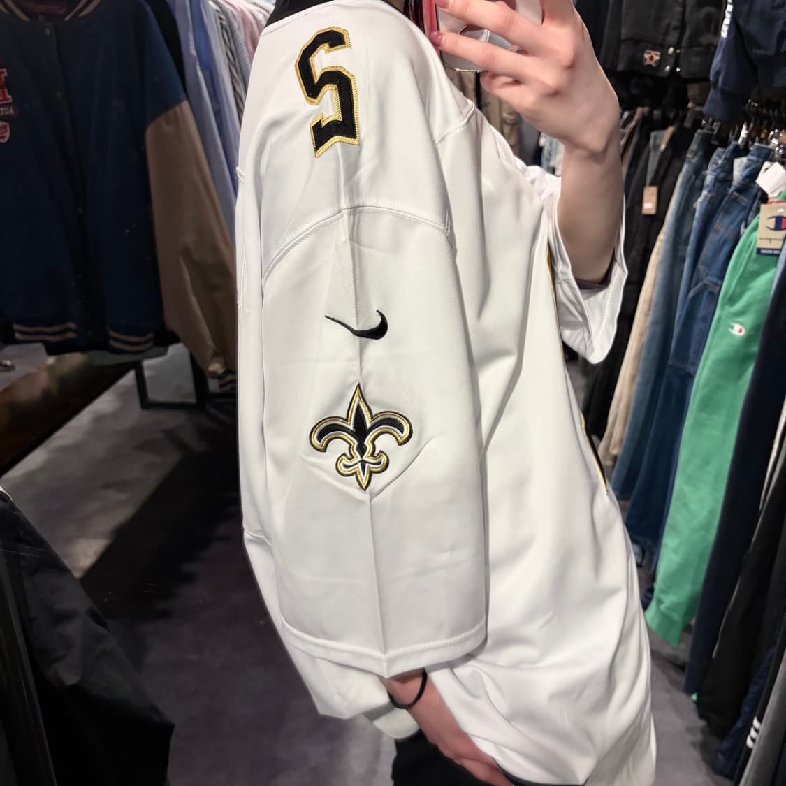 [IM] NFL Nike 뉴올리언스세인츠 WINSTON NO.2  화이트 상품이미지4