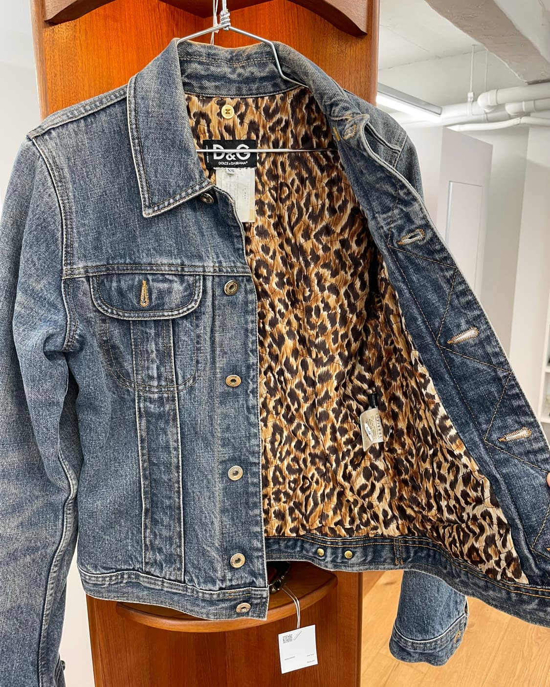 [XS] D&G 돌체앤가바나 데님 다운 자켓 상품이미지1