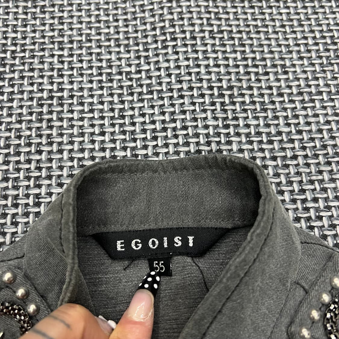 에고이스트 펑크 갸루 메쉬 데님자켓 상품이미지3