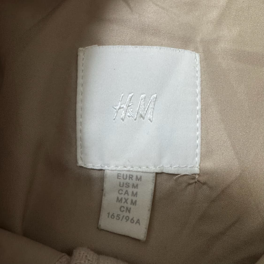 H&M 에이치앤엠 남성 포켓 울 트러커자켓 M/95  상품이미지6