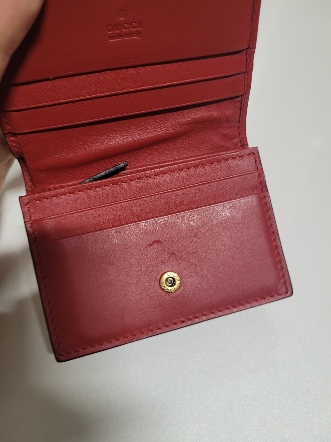 구찌 수프림 체리 중지갑 상품이미지9