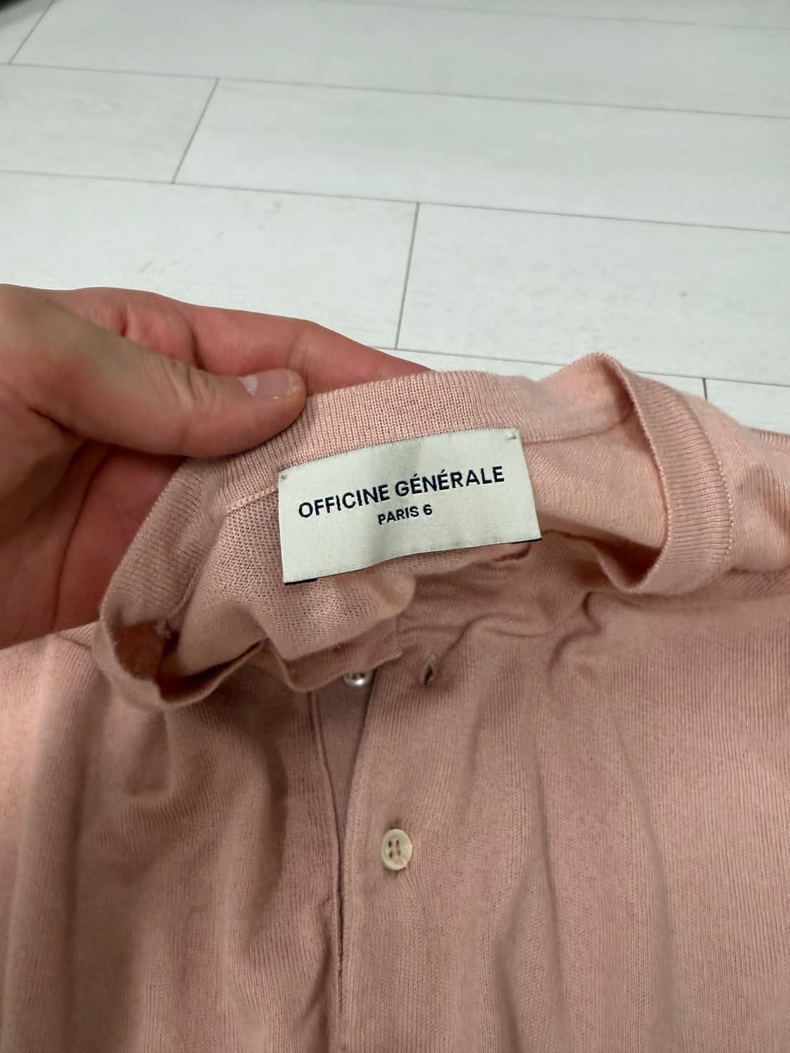 LF몰 구매 오피신제네랄 리오셀 면 XL 사이즈  구매후 1회착용 290 상품이미지2