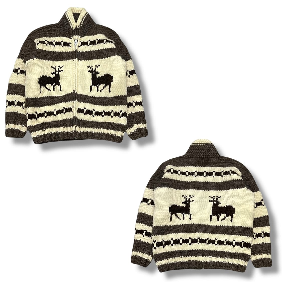 핸드메이드 노르딕 울니트집업 s08685 상품이미지1