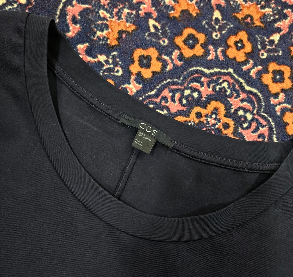 코스(COS) 네이비 타이드 포켓 원피스 L size 상품이미지5