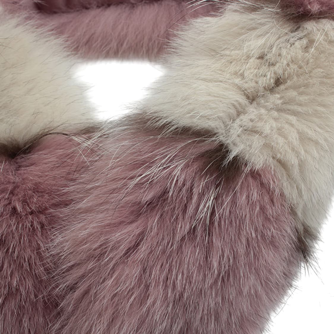 투톤 폭스 퍼 넥 워머 상품이미지5