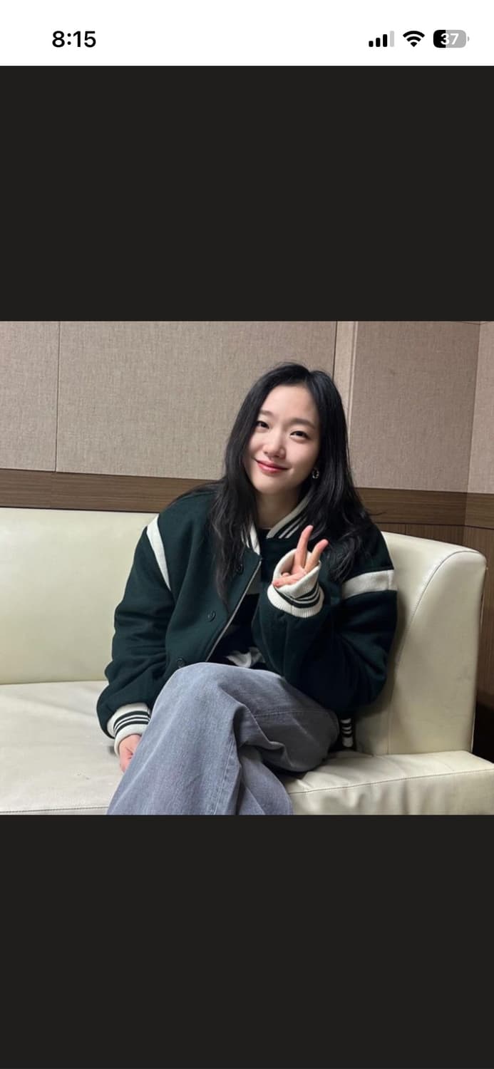 (김고은 바시티 자켓)팝트레이딩 컴퍼니 바시티 자켓 s  상품이미지3