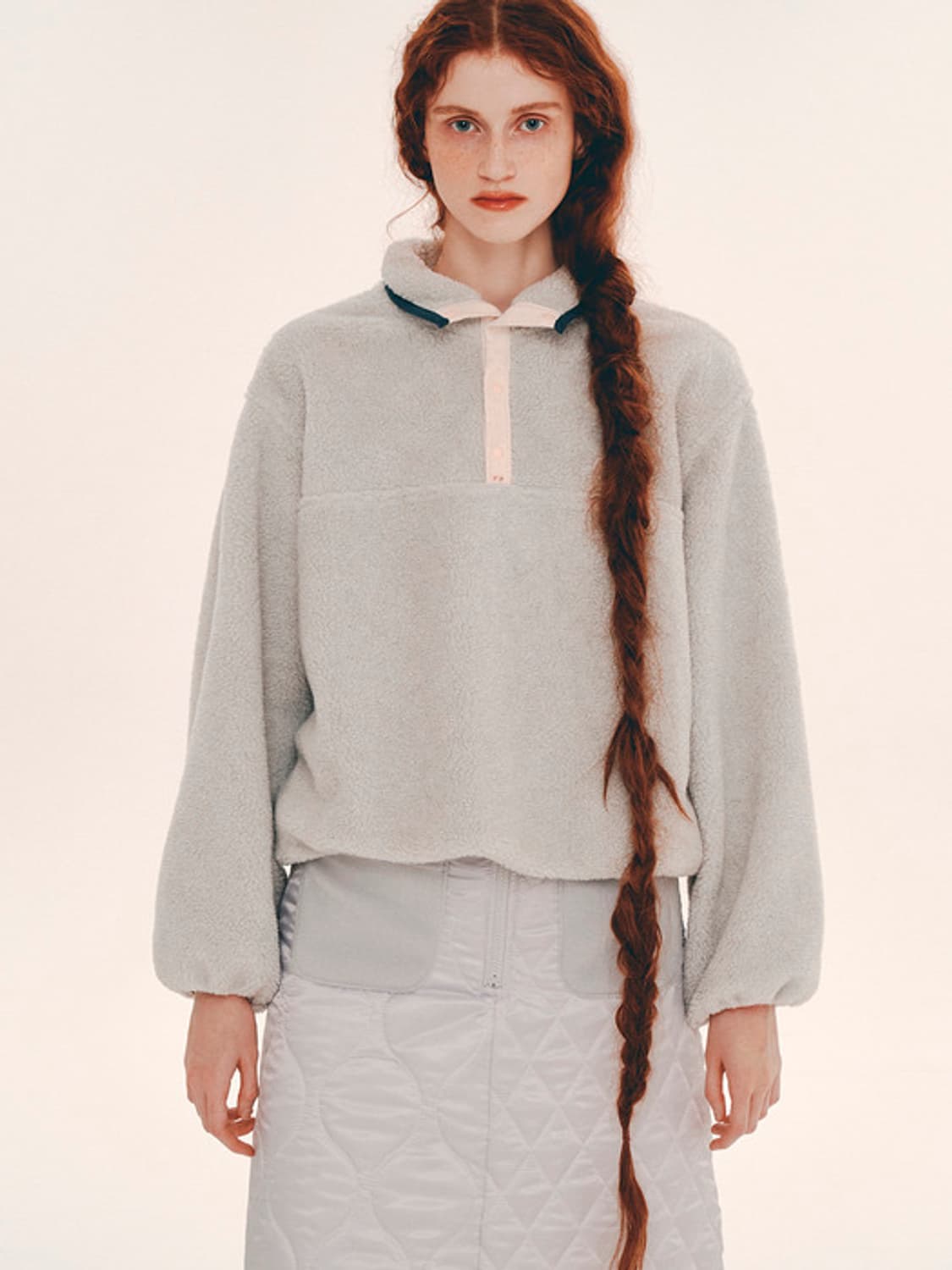 비아플레인 플리스 아노락 상품이미지2