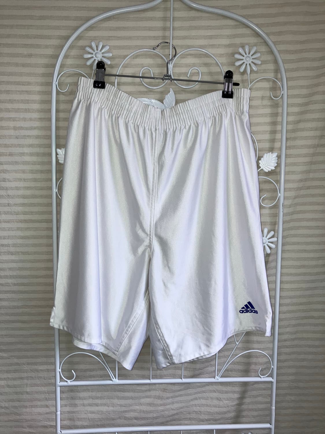 빈티지 화이트 아디다스 반바지 y2k 스트릿 갸루 펑키494 상품이미지1