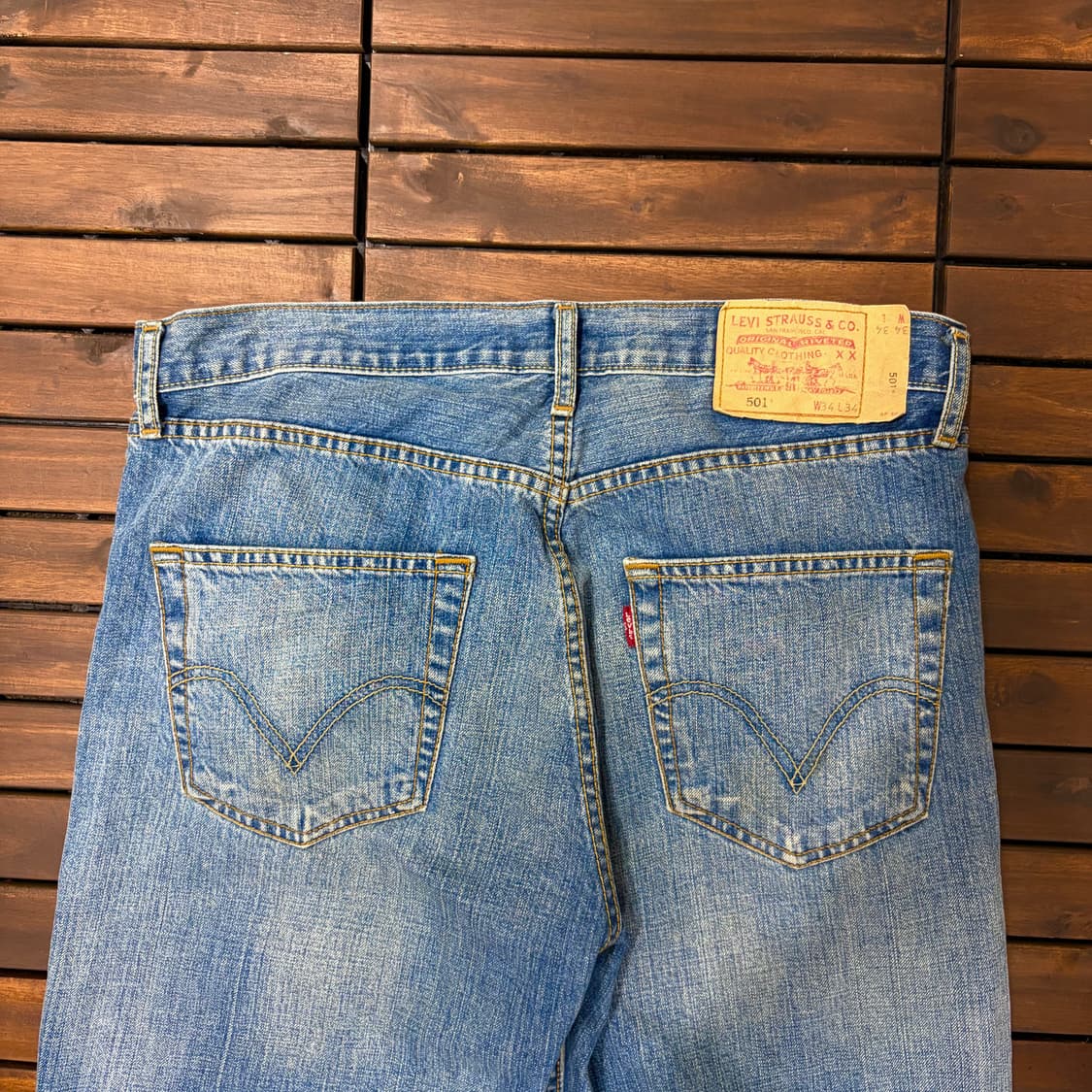 리바이스 10s 중청 데님 팬츠 (W34) 상품이미지2