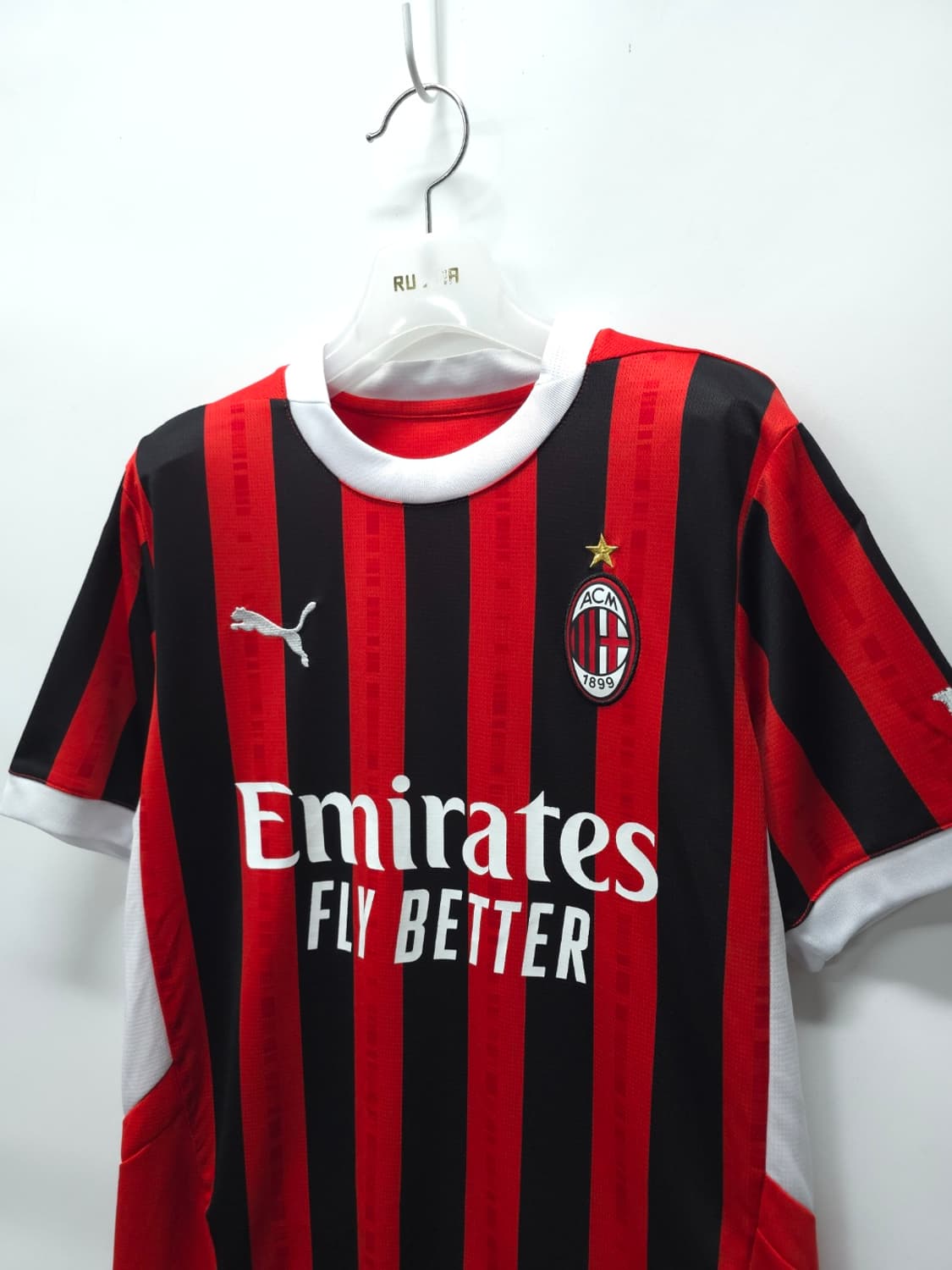 AC밀란 24-25 시즌 홈 유니폼 125주년 기념 저지 (45번 마킹) 상품이미지2
