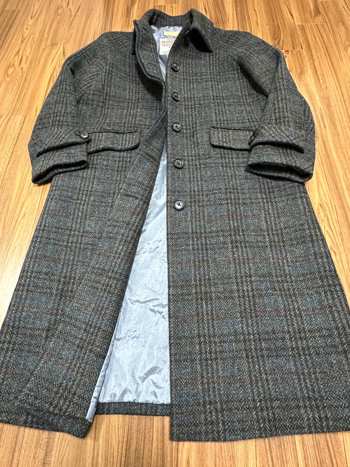 빈폴x해리스 트위드 헤링본 싱글코트 90(M) 상품이미지5