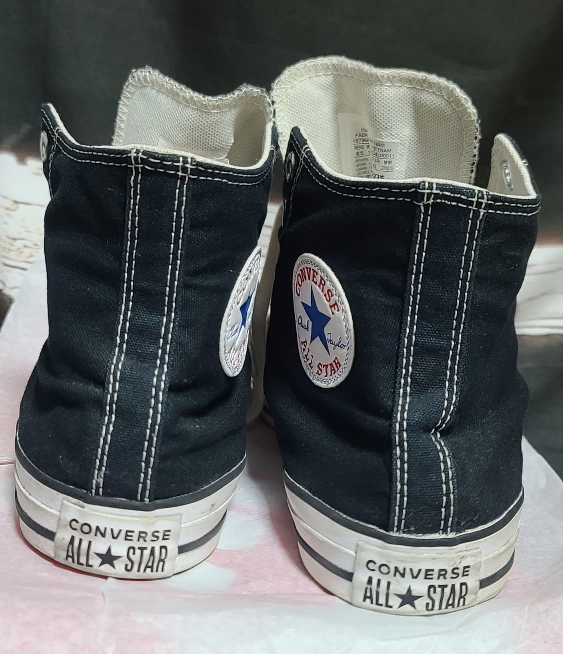 컨버스 척테일러 하이 블랙 상품이미지4