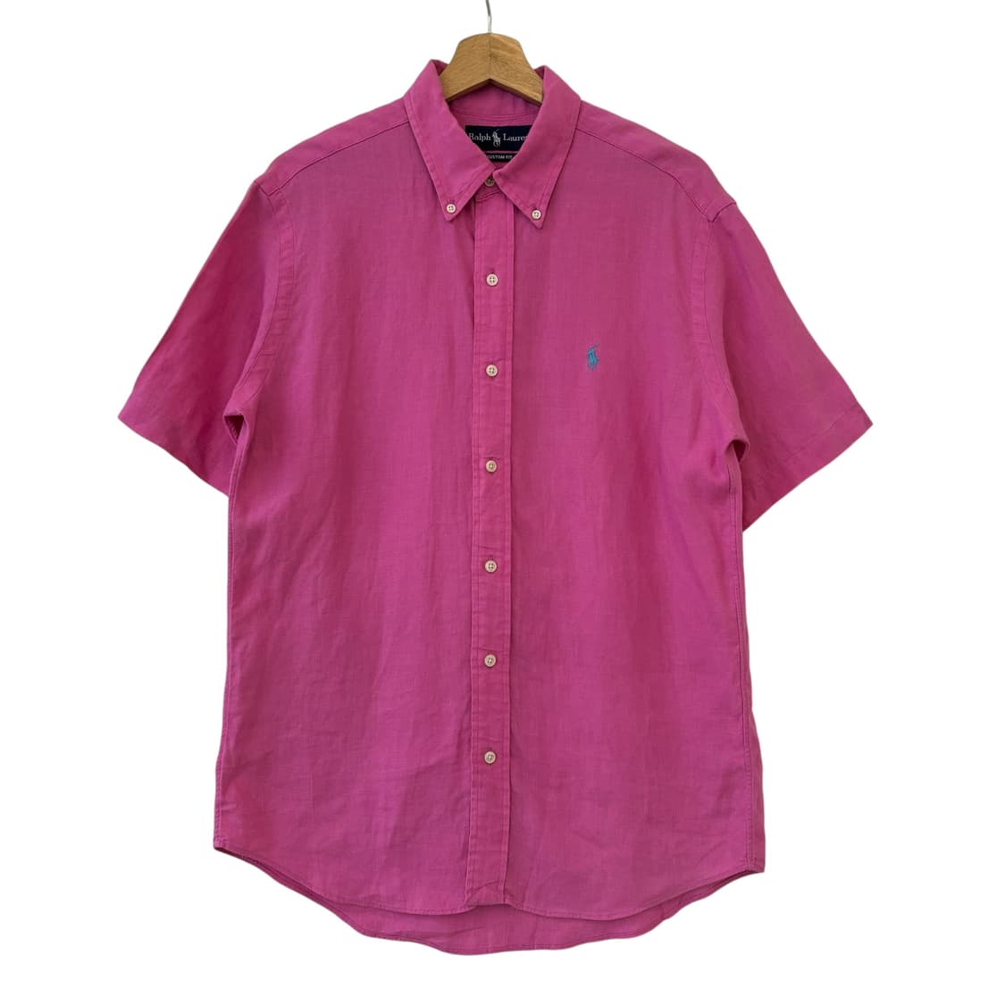 폴로 랄프로렌 린넨 반팔 셔츠 상품이미지1