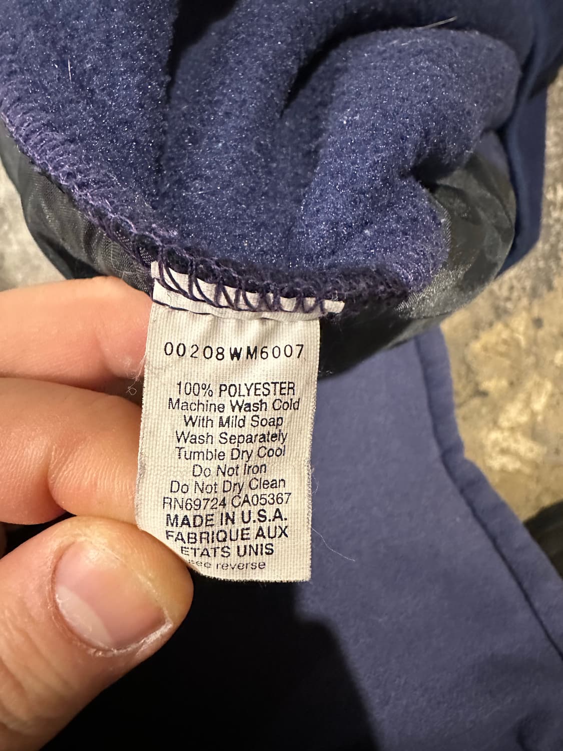 빈티지 90s  컬럼비아 플리스  상품이미지4