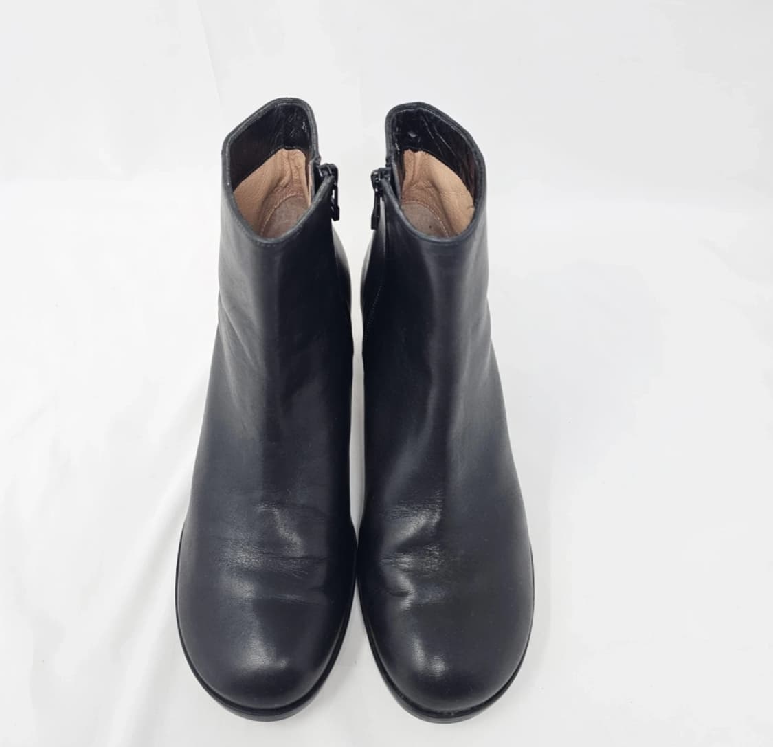 랑방 LANVIN 여성 블랙 앵클 부츠 240mm 상품이미지3