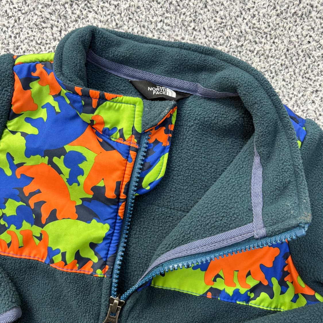 4T 노스페이스 키즈 후리스 집업 자켓 0310J 상품이미지2