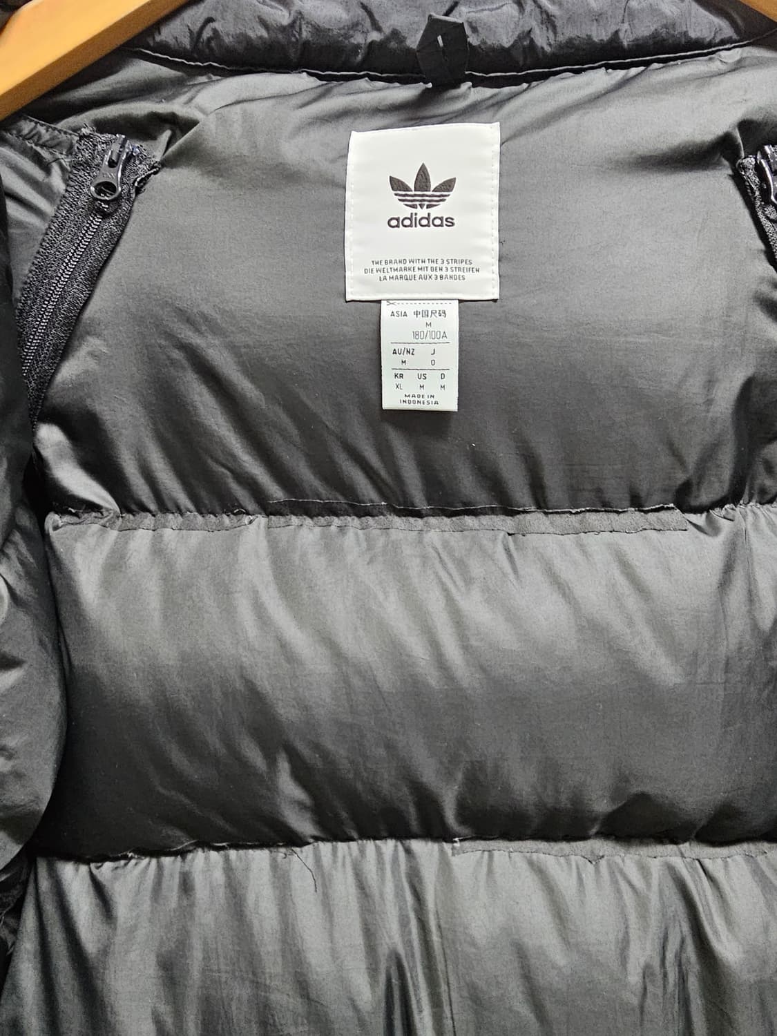 아디다스 어드벤처 덕다운패딩 XL 조끼분리가능 상품이미지6