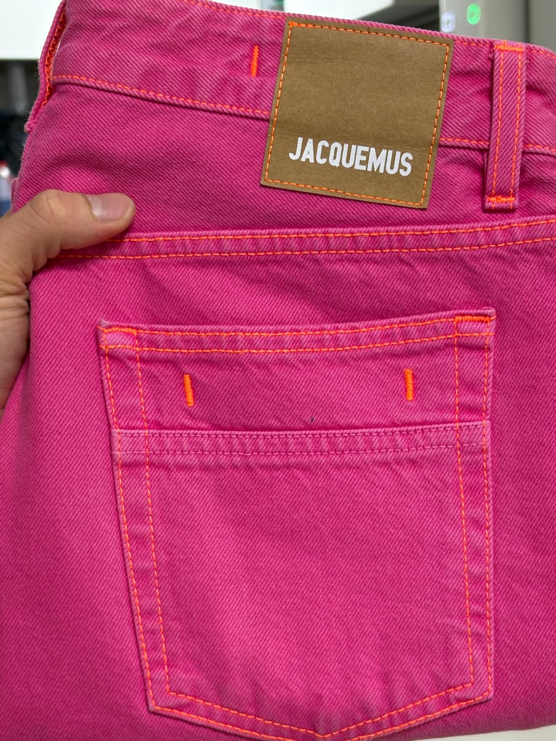 [31] 자크뮈스 데님팬츠 핑크 상품이미지3