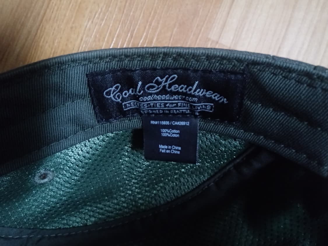 콜(COAL) 캠프캡 상품이미지5