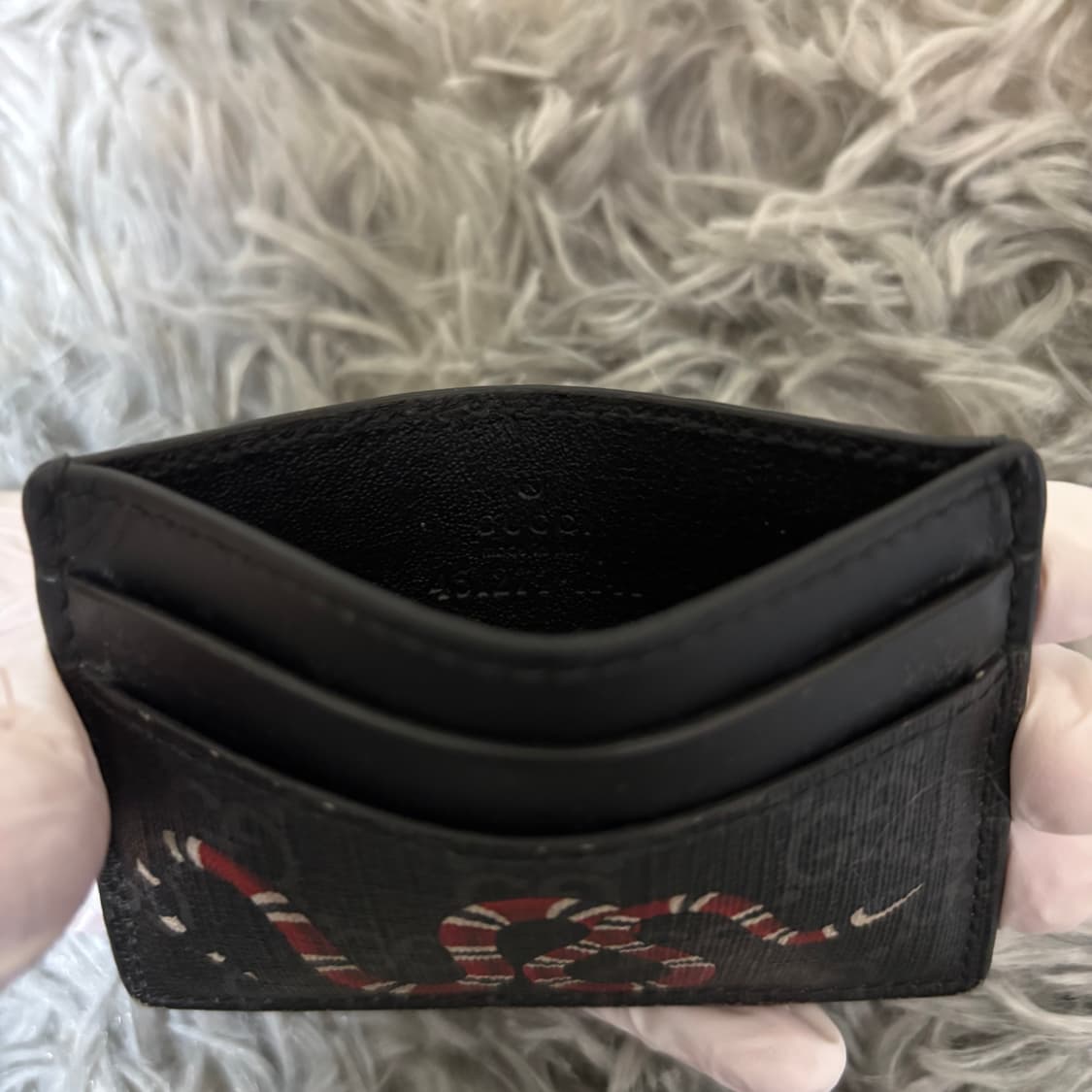 구찌 킹스네이크 카드지갑 풀박스 급처 상품이미지4