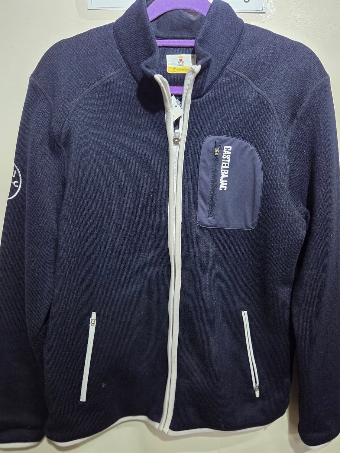 네이비집업자켓 상품이미지1