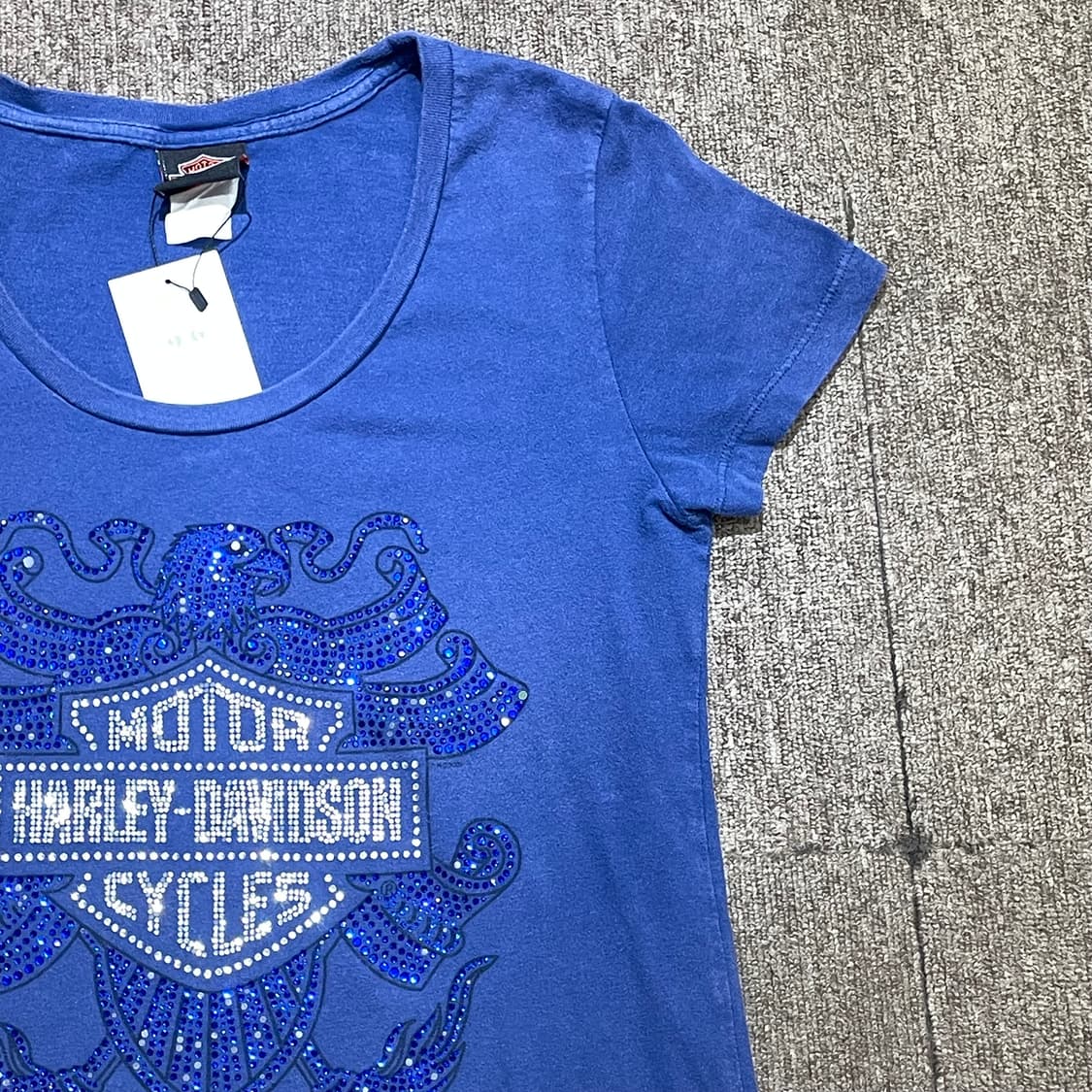  Harley Davidson 할리데이비슨 큐빅 반팔티   상품이미지5