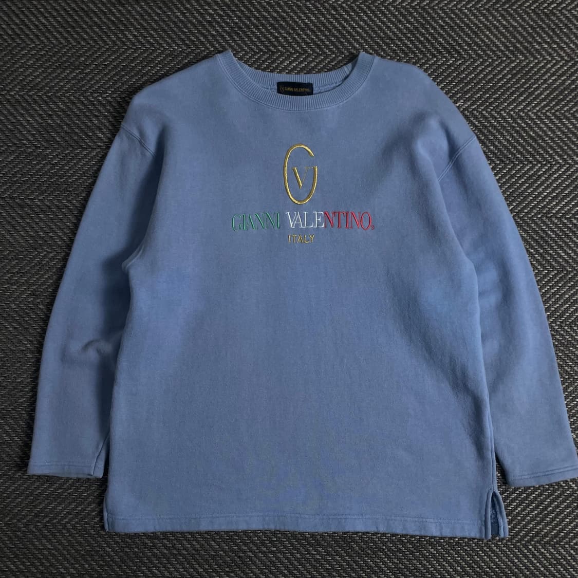 90s 지아니 발렌티노 빅로고 아카이브 맨투맨 티셔츠o 3538 상품이미지1