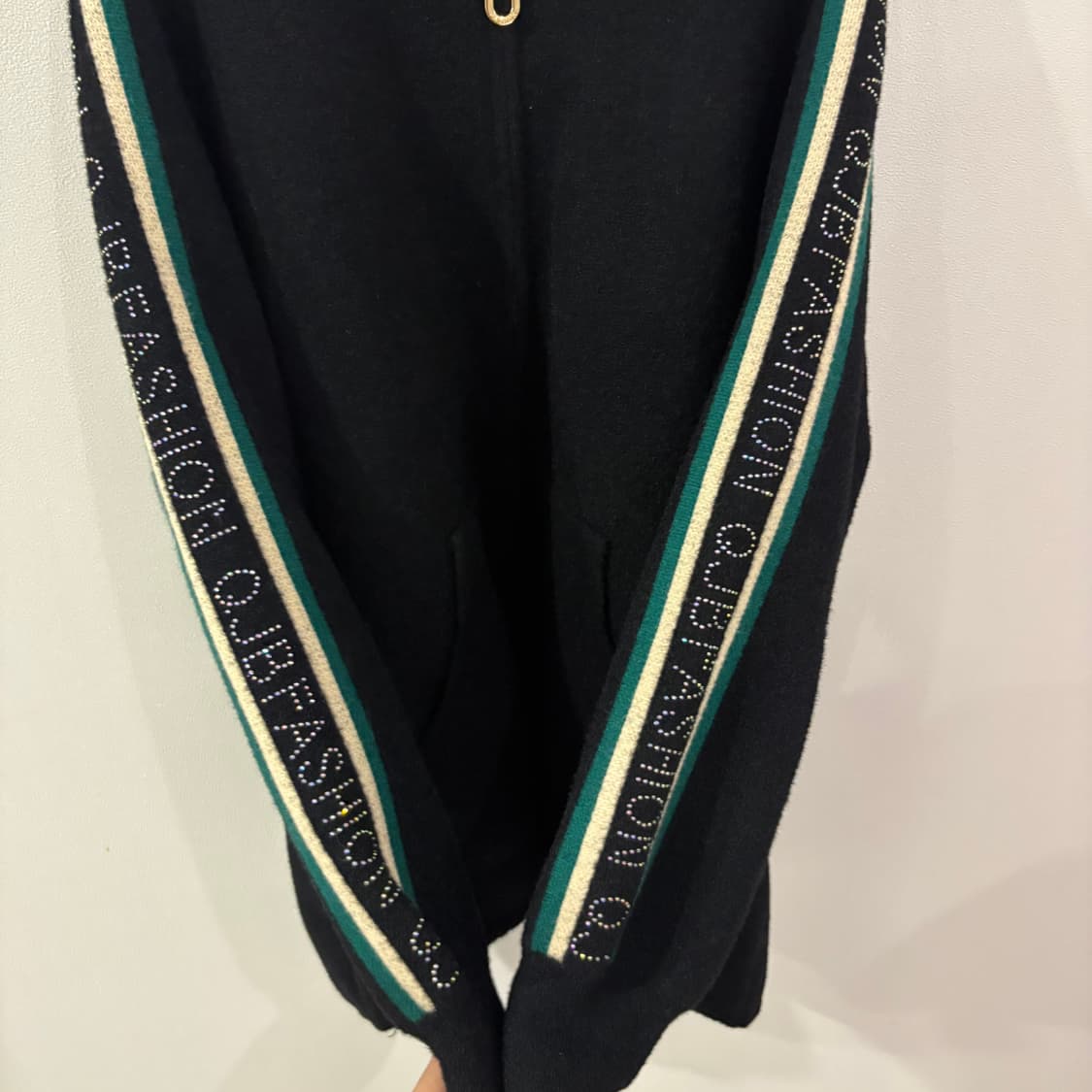 미키 후드집업 블랙 상품이미지4