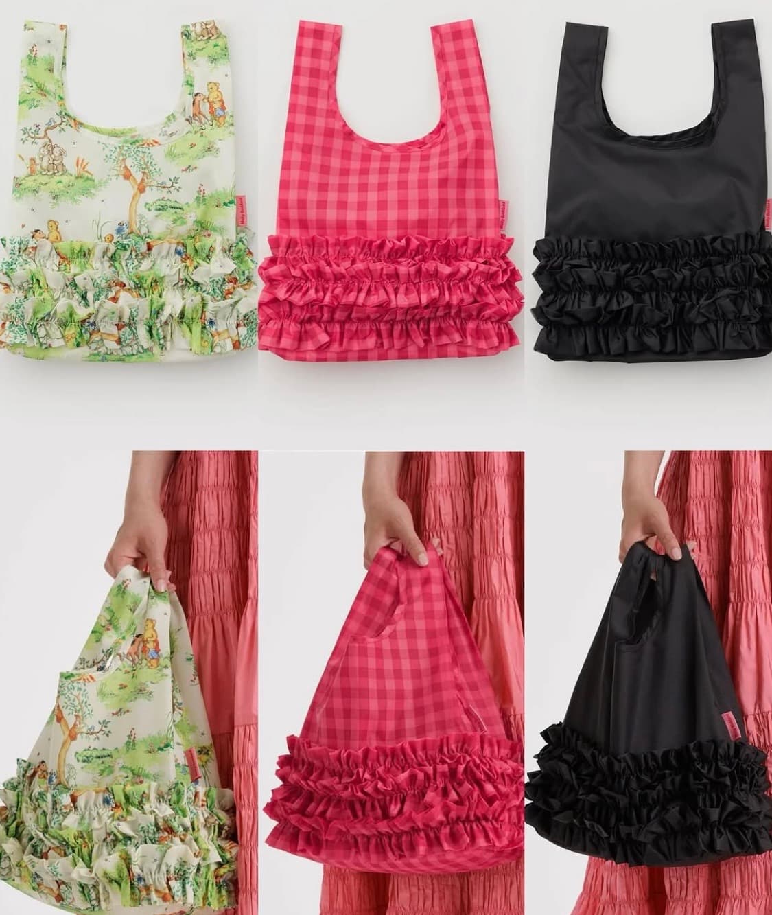 Molly Goddard x Baggu 베이비 러플 백 상품이미지4