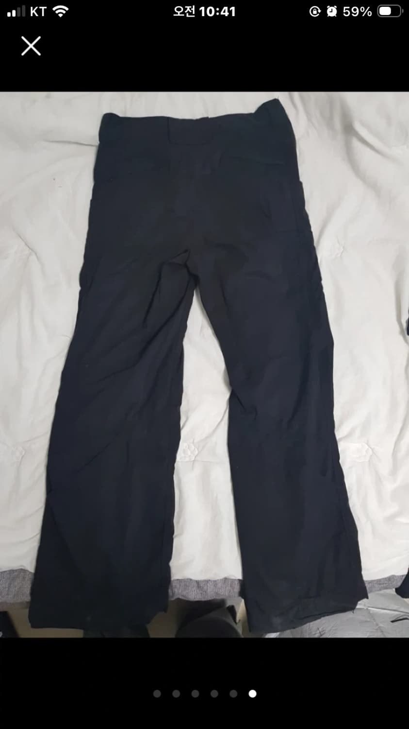 노매뉴얼 17P 워크 팬츠 블랙 상품이미지6